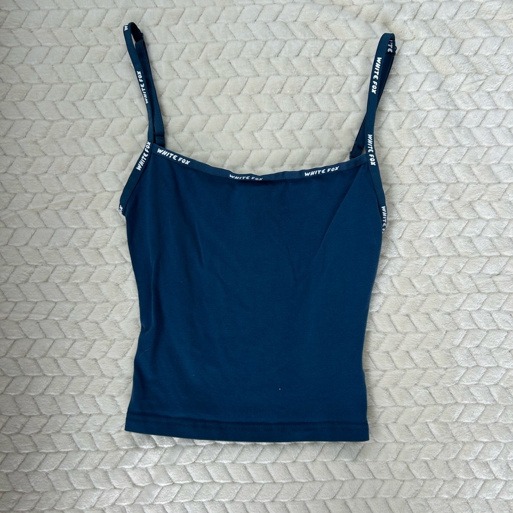 White Fox Boutique Deep Blue Camisole